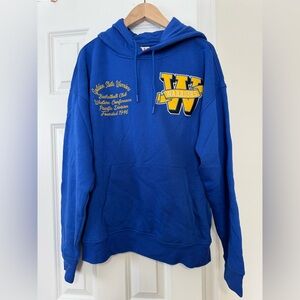 NBA Blue and Yellow Warriors Hoodie
